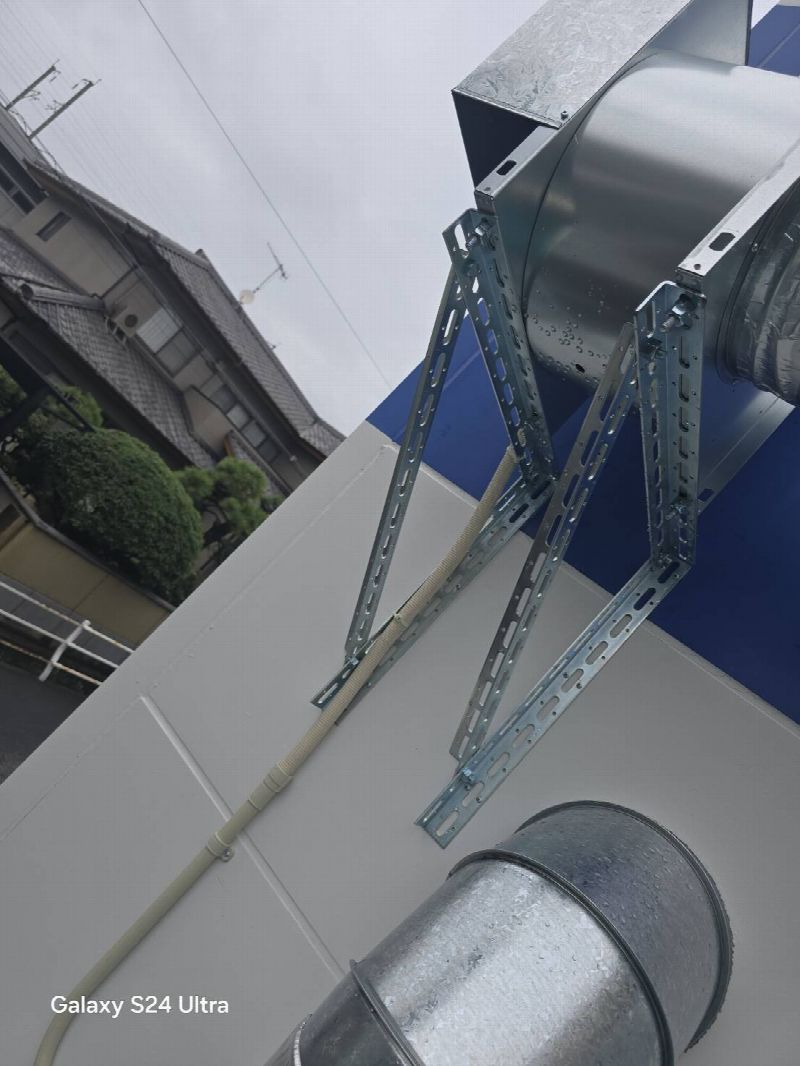 大規模工場様の清潔と安全を極めた特注排煙システムを導入(写真7)