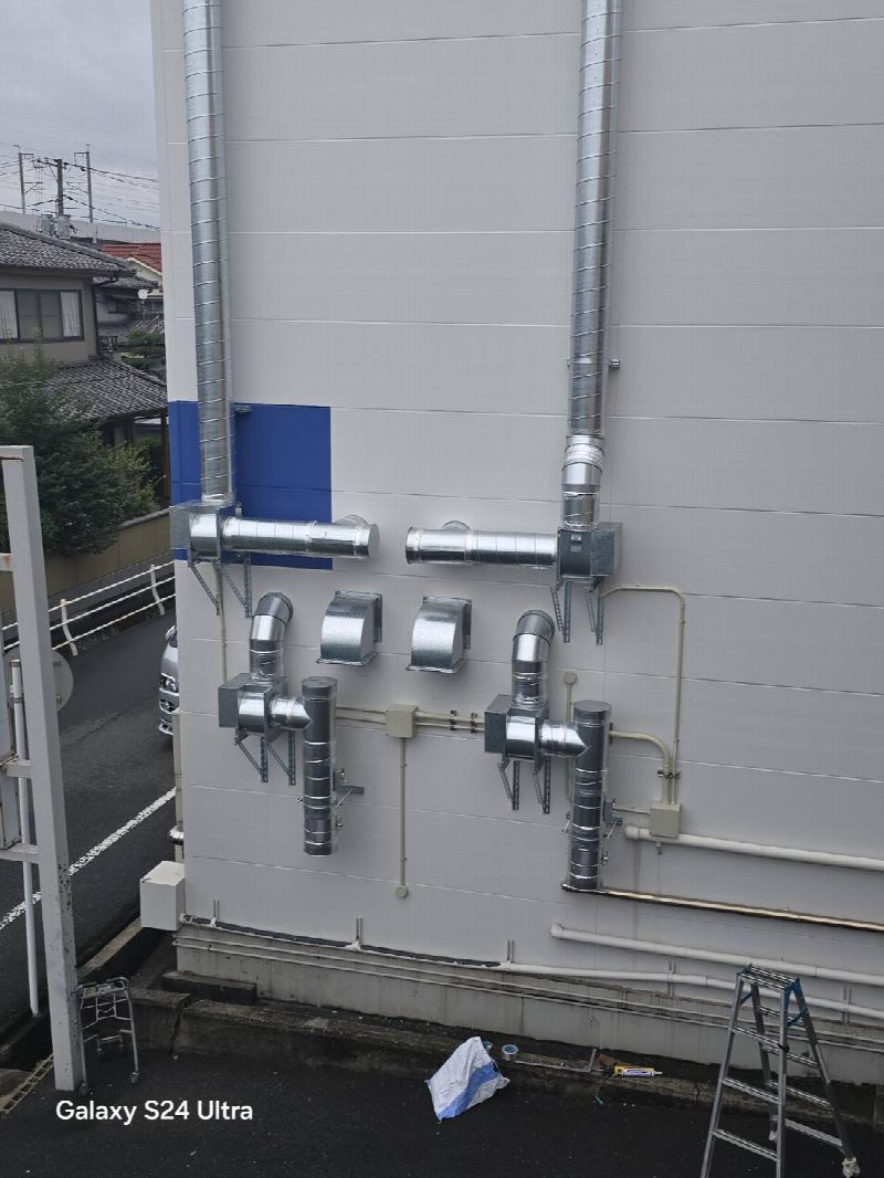 大規模工場様の清潔と安全を極めた特注排煙システムを導入(写真6)