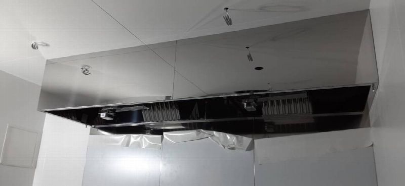 福岡市中央区-厨房ダクト換気扇工事（写真2）