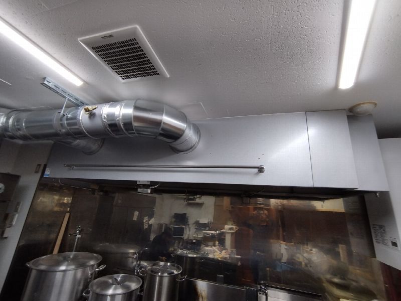 福岡市中央区のラーメン店-厨房フード工事(写真2)
