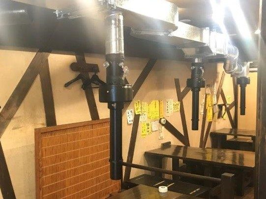 箱型フードから上引きクリアフードへ（写真1）